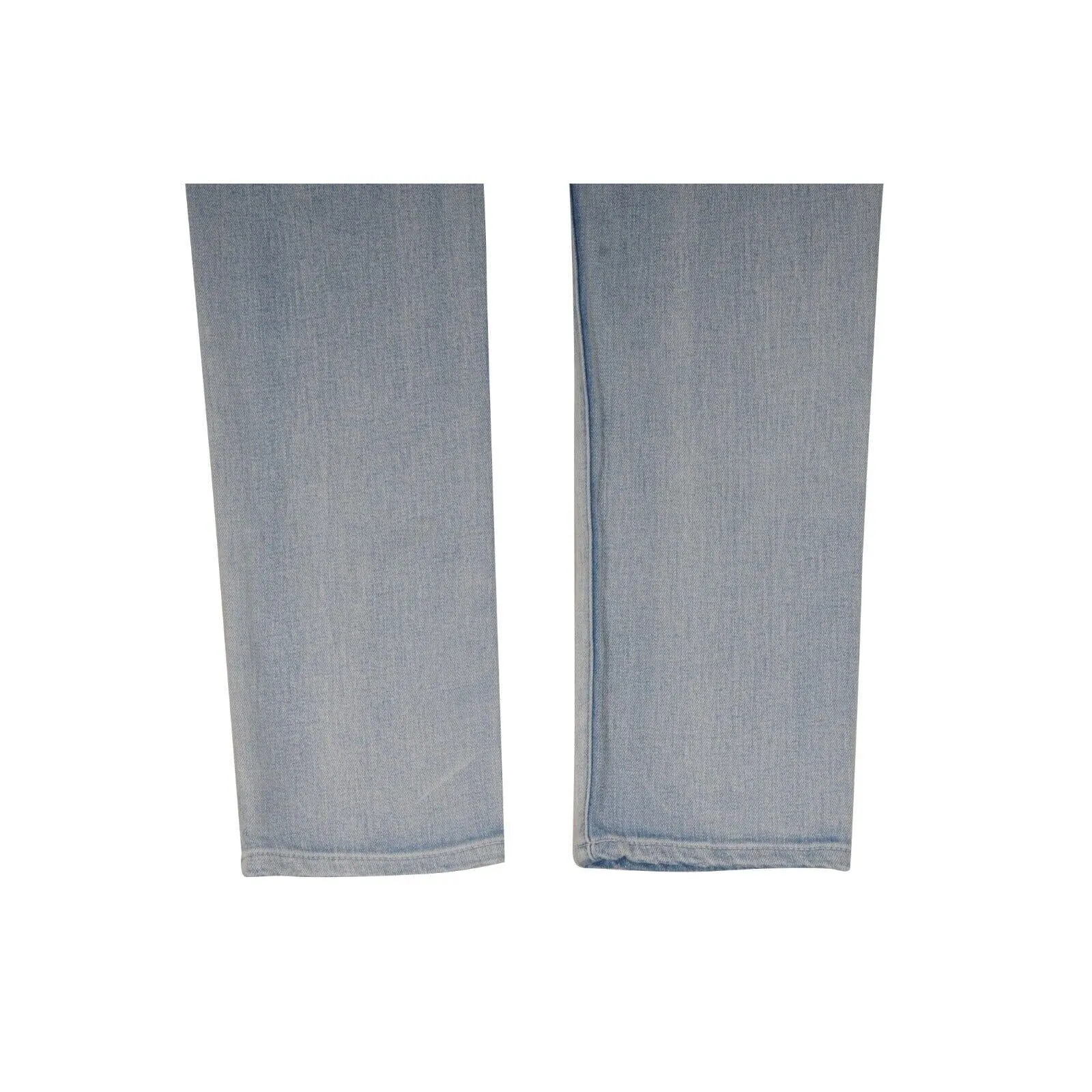 Slim Jeans Size Light Wash Blue 5 Pocket stretch Denim
