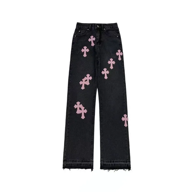 Streetwear Versatile Denim Trousers