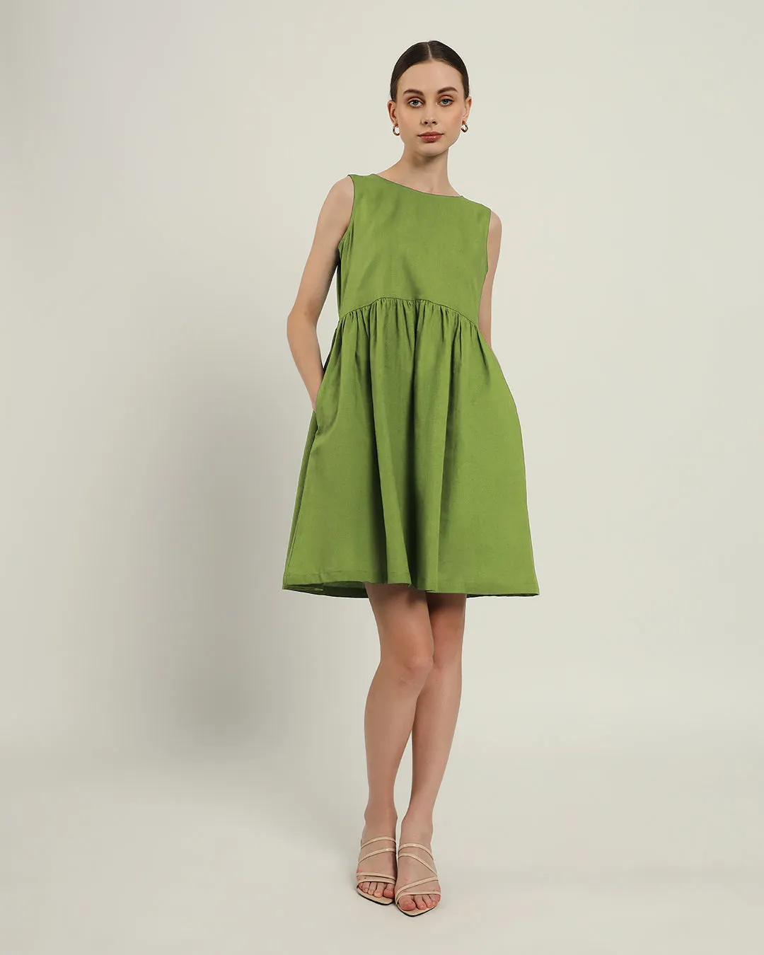 The Chania Fern Cotton Dress