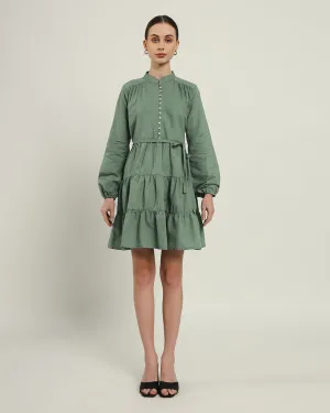 The Ely Mint Cotton Dress
