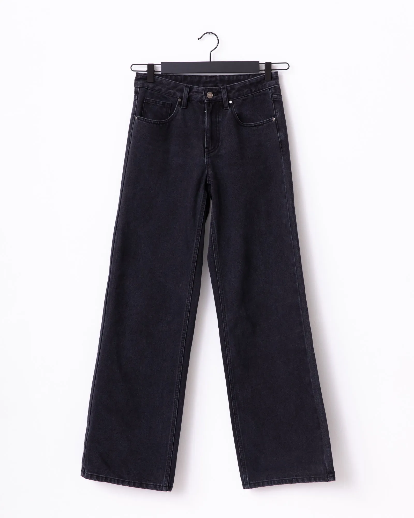TILTIL Sanny Grey Mid Relaxed Dark Grey Jeans