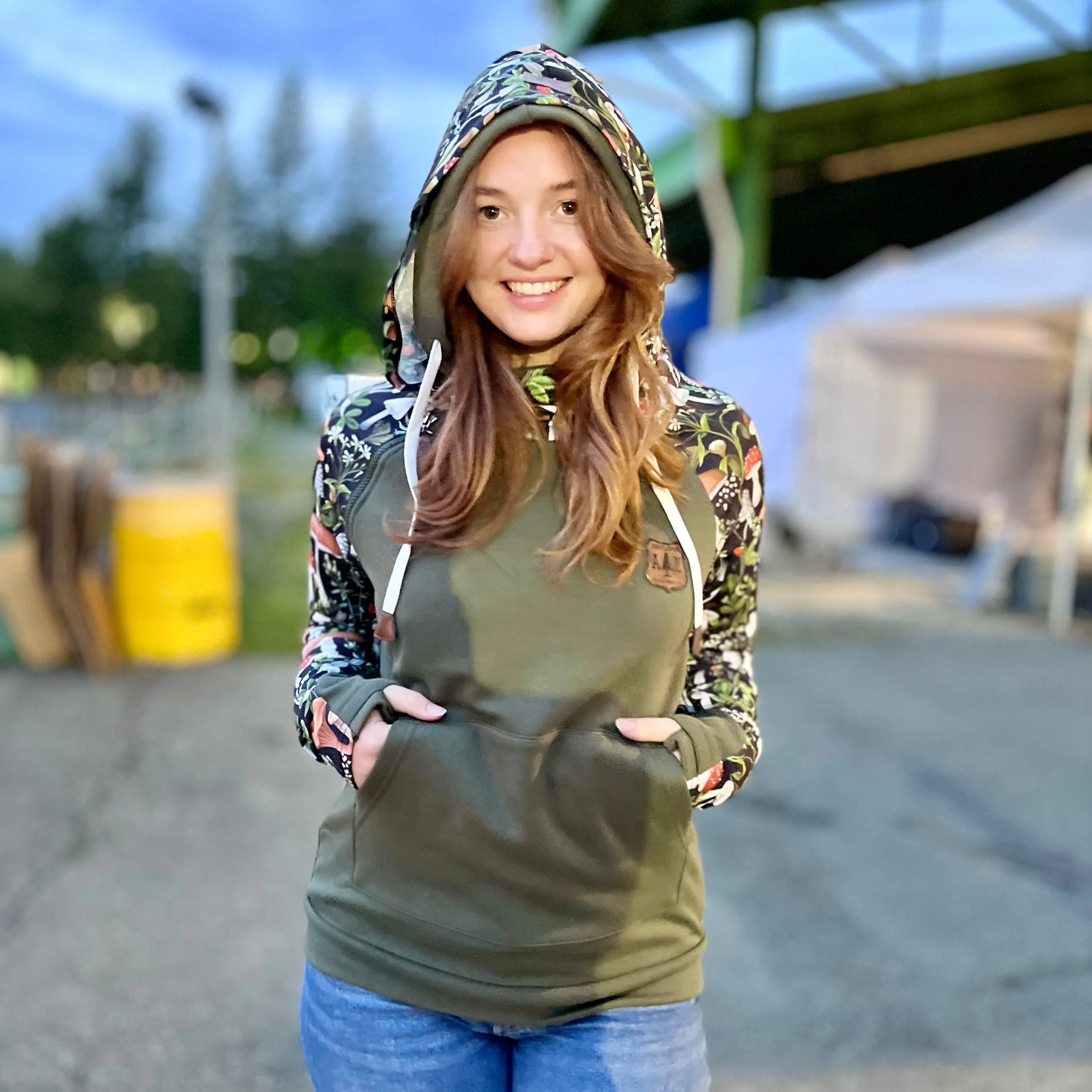 Wholesale: Mushroom Sleeve Hoodie