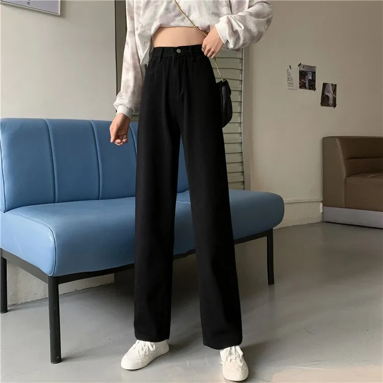 Women Loose Mom Jeans