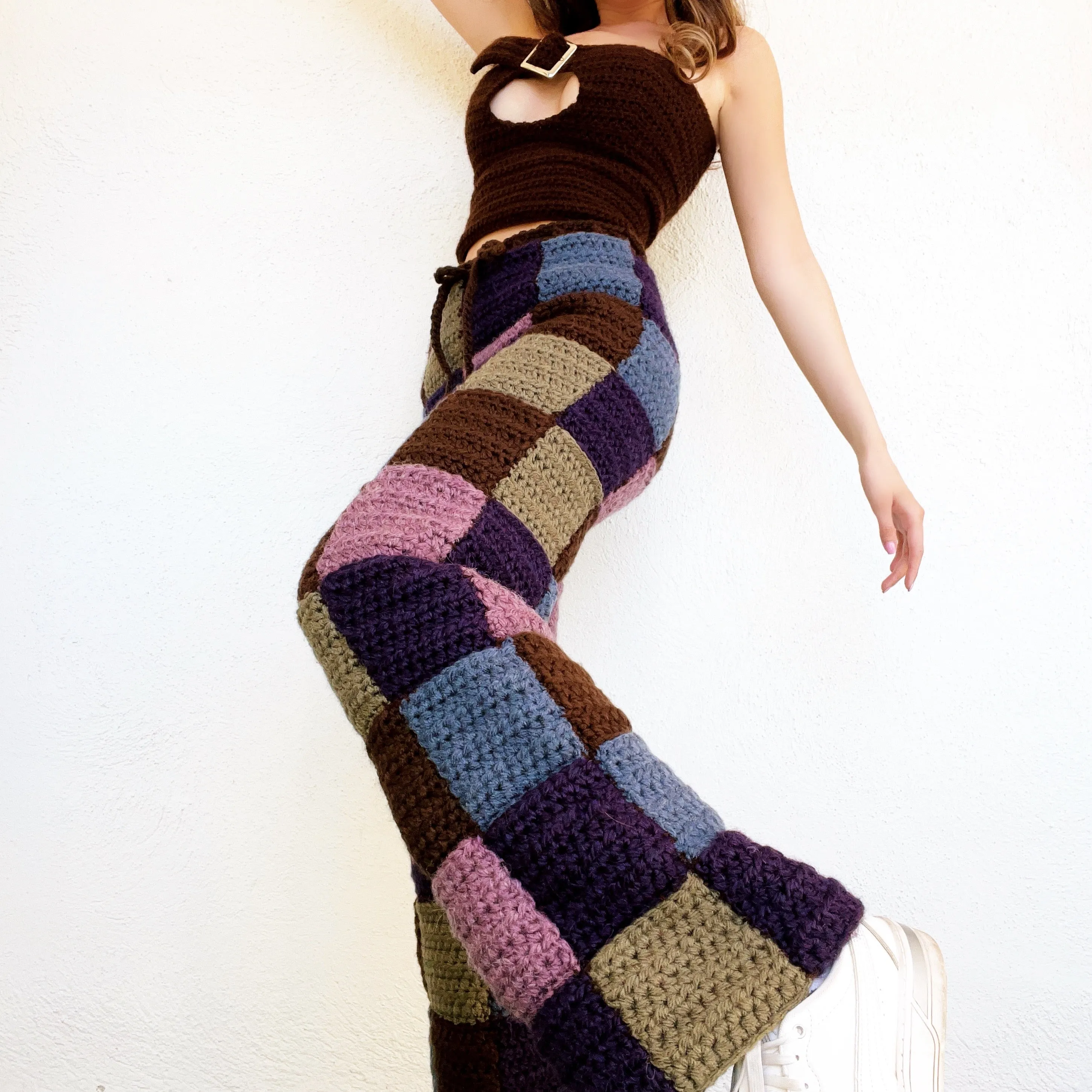Woodland Patchwork Pants by Carolannie Crochet