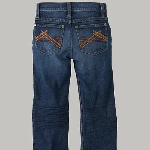 Wrangler 20X Boy's Vintage Bootcut Slim Fit Jean in Ellison